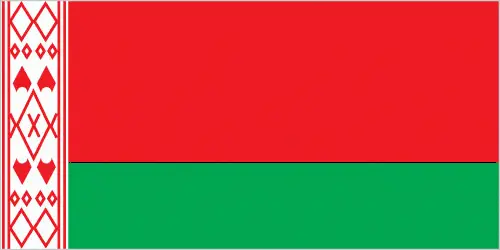 This image shows the flag of Belarus, Europe. For more details of the flag of Belarus, please see this page below.