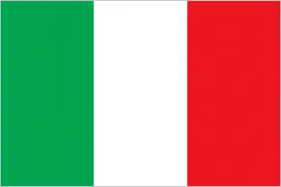 This image shows the flag of Italy, Europe. For more details of the flag of Italy, please see this page below.