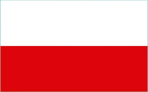 This image shows the flag of Poland, Europe. For more details of the flag of Poland, please see this page below.