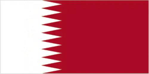 This image shows the flag of Qatar, Middle East. For more details of the flag of Qatar, please see this page below.