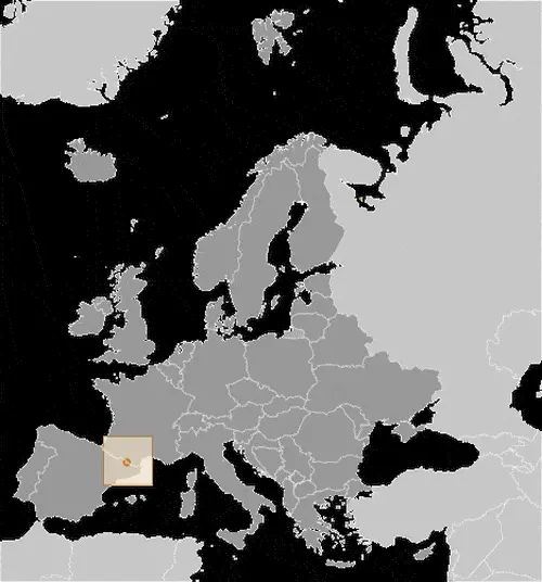 This image shows the location of Andorra, Europe. For more geographical details of Andorra, please see this page below.