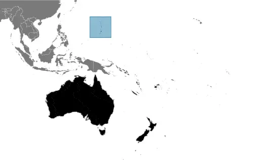 This image shows the location of Northern Mariana Islands, Oceania. For more geographical details of Northern Mariana Islands, please see this page below.