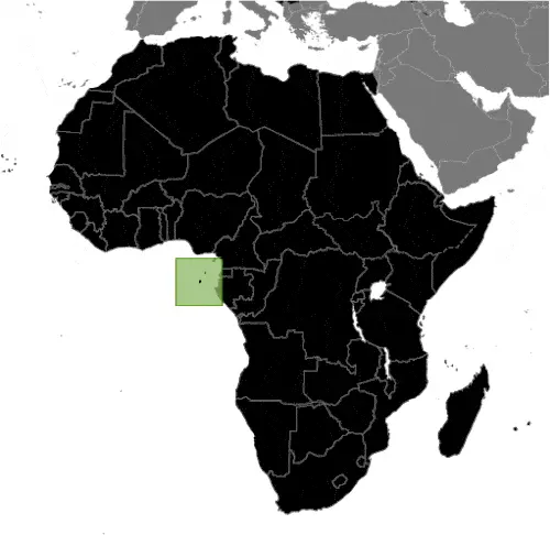 This image shows the location of Sao Tome and Principe, Africa. For more geographical details of Sao Tome and Principe, please see this page below.