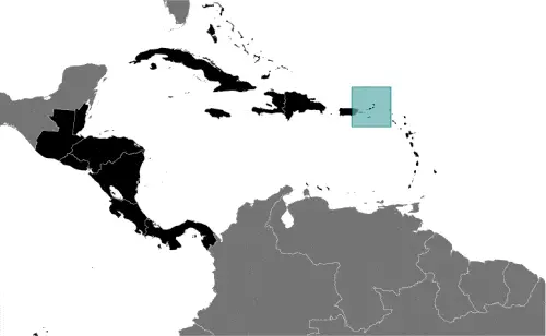 This image shows the location of British Virgin Islands, Central America, and the Caribbean. For more geographical details of British Virgin Islands, please see this page below.
