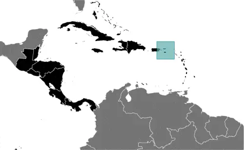 This image shows the location of Virgin Islands, Central America, and the Caribbean. For more geographical details of Virgin Islands, please see this page below.