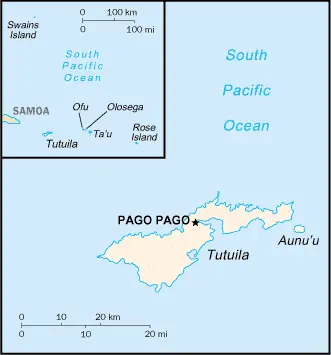 This image shows the draft map of American Samoa, Oceania. For more details of the map of American Samoa, please see this page below.