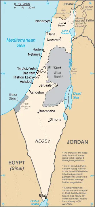 This image shows the draft map of Israel, Middle East. For more details of the map of Israel, please see this page below.