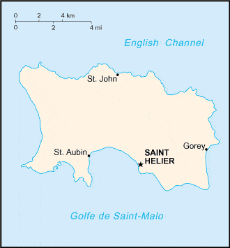 google maps jersey channel islands