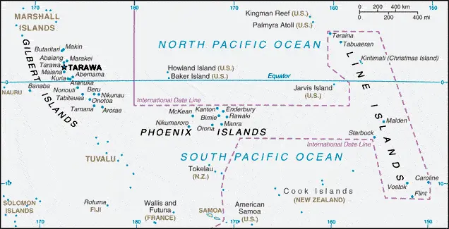 This image shows the draft map of Kiribati, Oceania. For more details of the map of Kiribati, please see this page below.