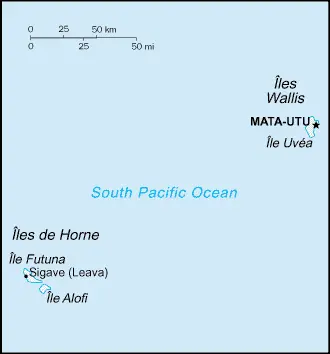This image shows the draft map of Wallis and Futuna, Oceania. For more details of the map of Wallis and Futuna, please see this page below.